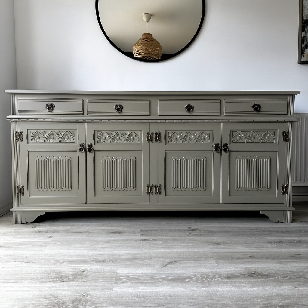 4 Drawer 4 Door Sideboard