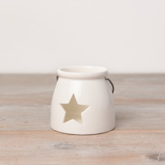 Star Cutout Candle Holder