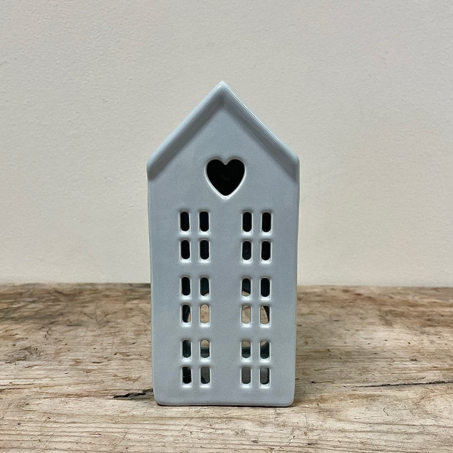 Ceramic Candle Holder House
