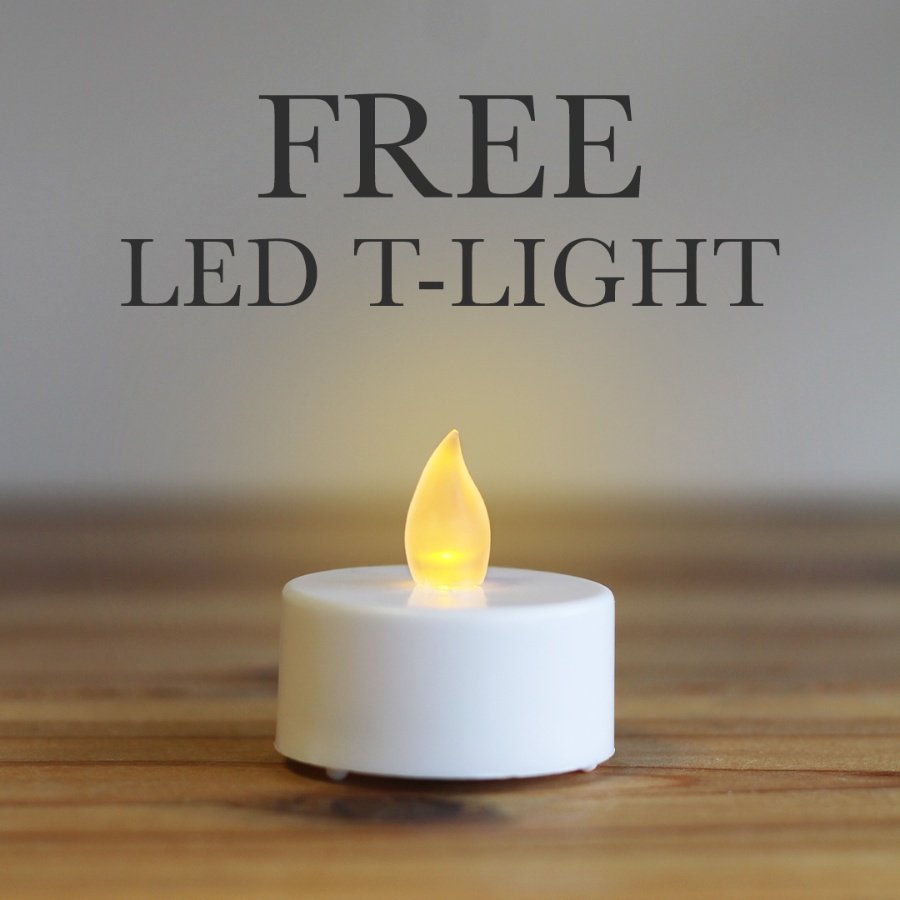 LED Tea Light House Holder