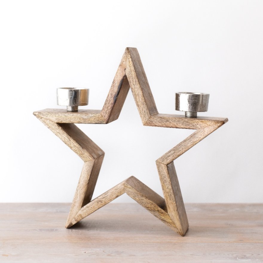 Decorative Star Candle Holder