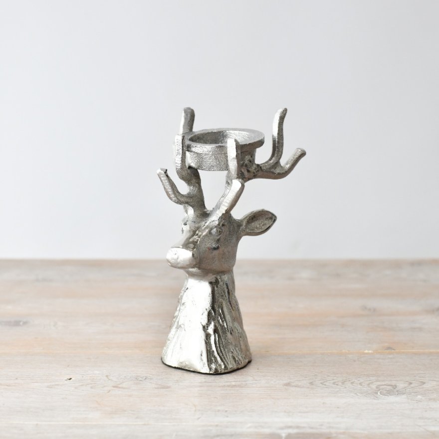Deer Head Candle Holder