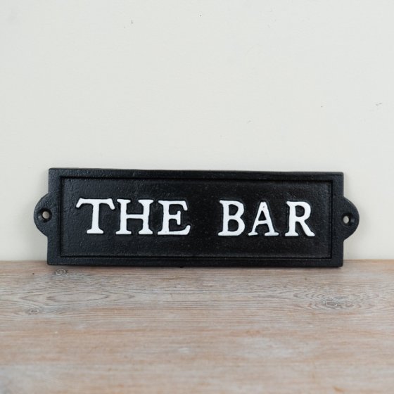 Bar Wall Sign
