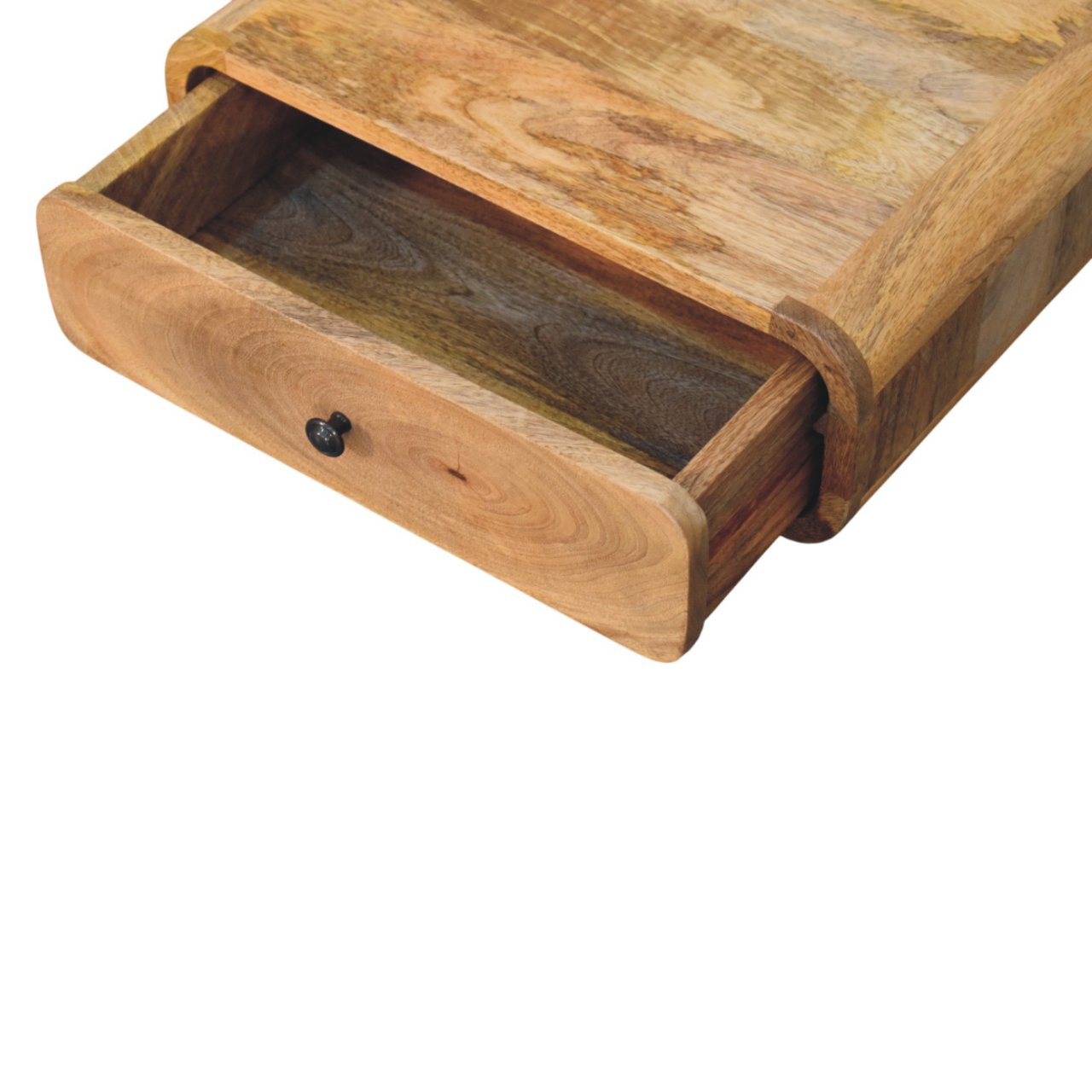 Wooden Storage Box with Drawer