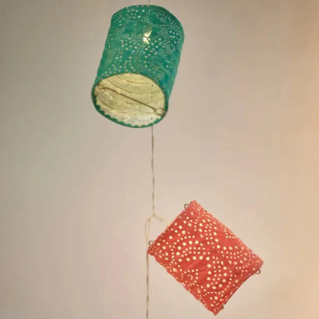 Decorative Hanging Lantern Garland