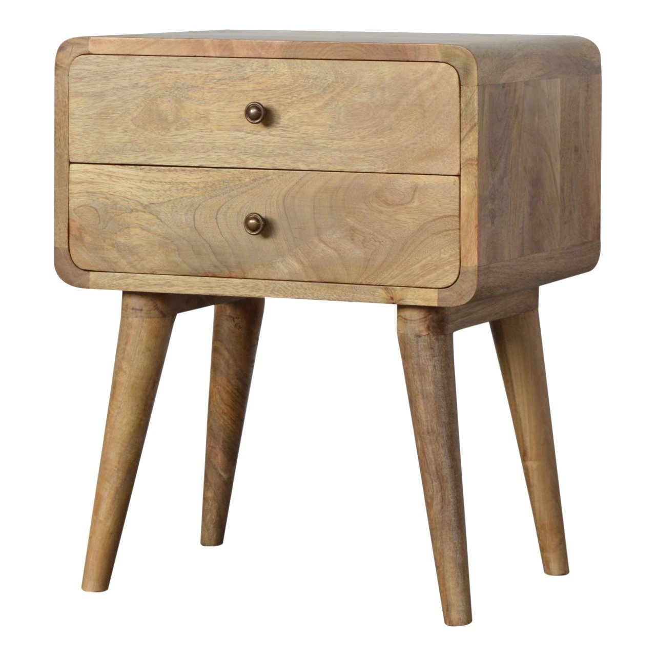 Bedside Table with Drawers