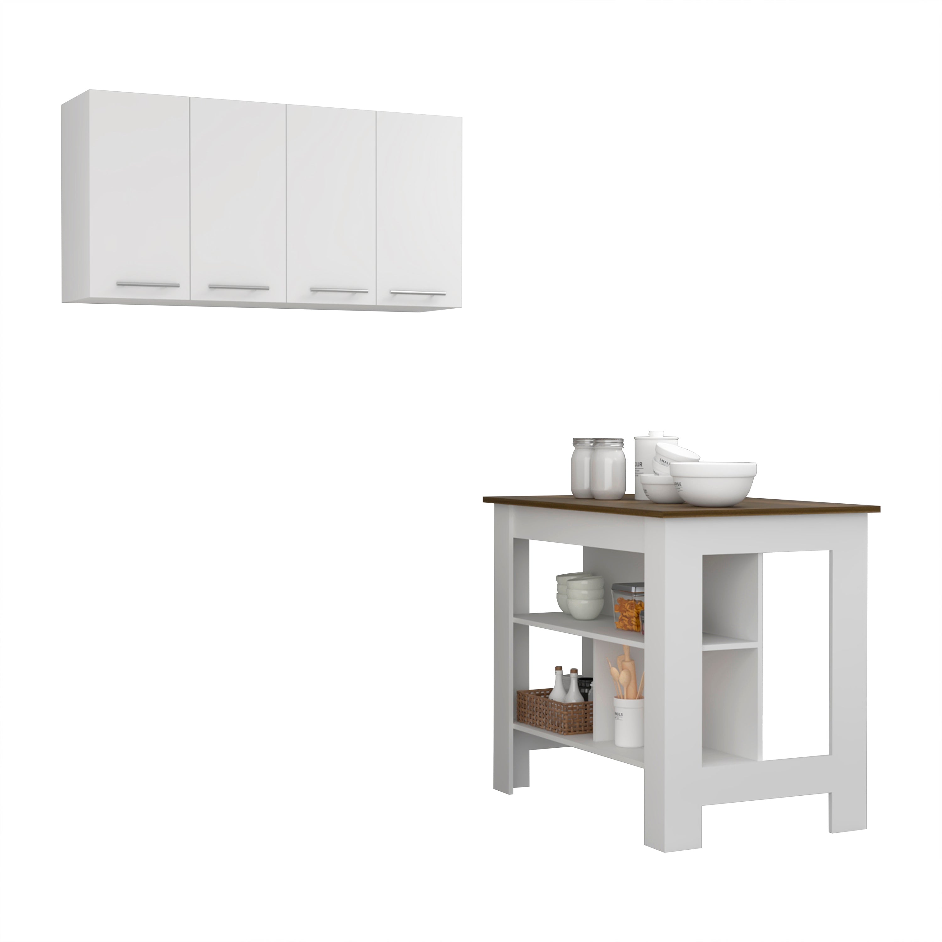 Modern Kitchen Storage Furniture Set