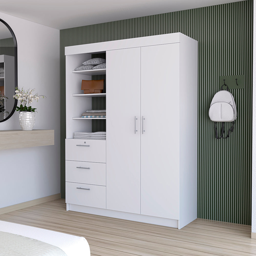 Modern Freestanding Wardrobe with Ample Storage