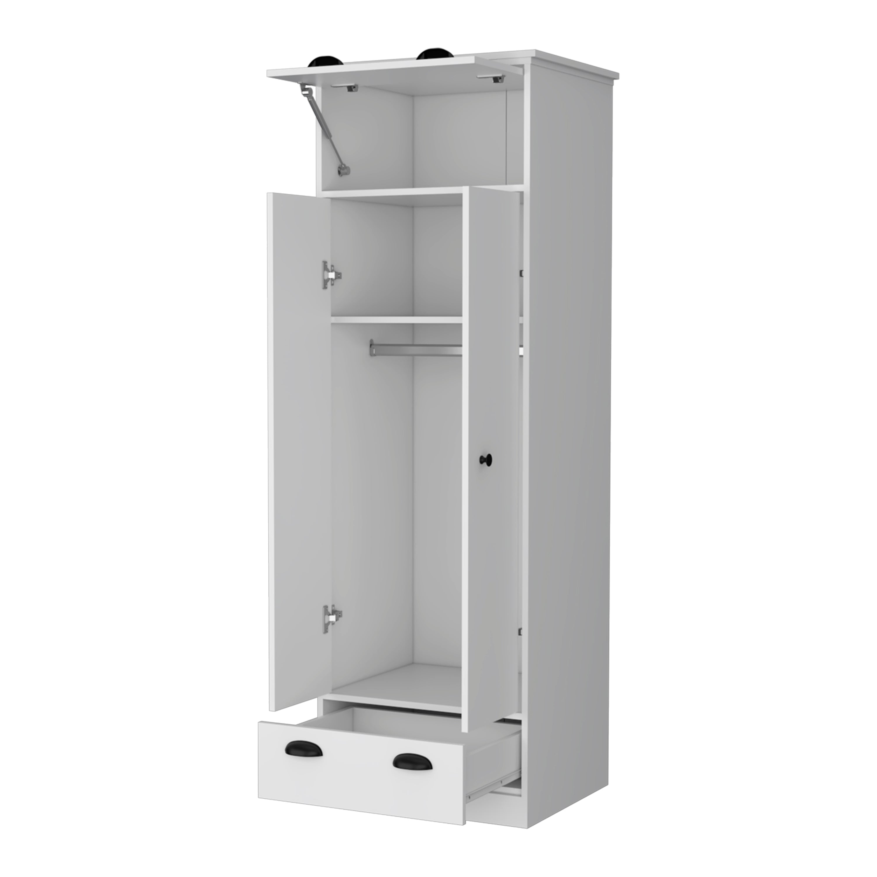 Modern Compact Wardrobe for Space