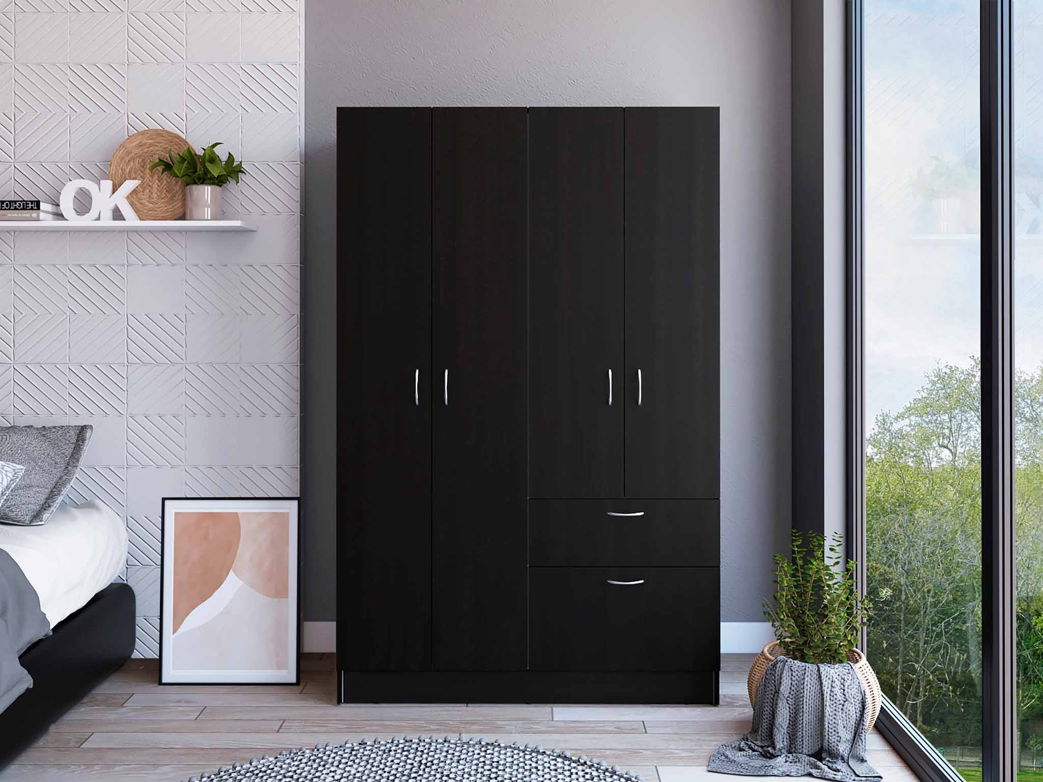 Modern Bedroom Armoire for Storage
