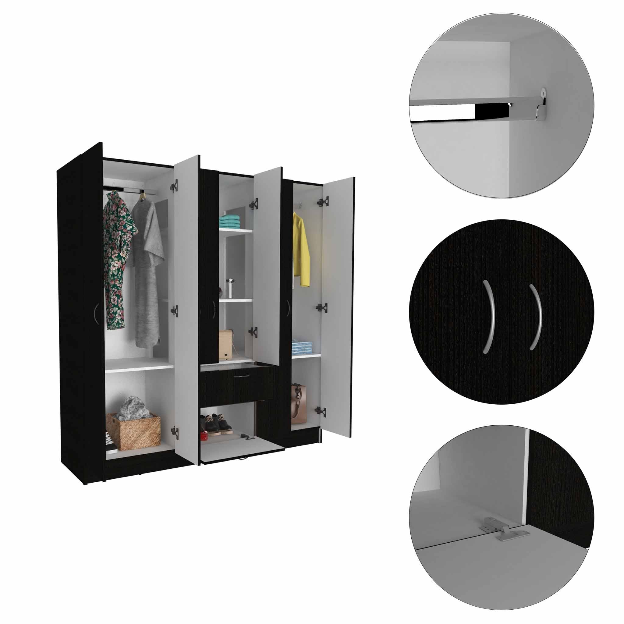 Premium Freestanding Wardrobe