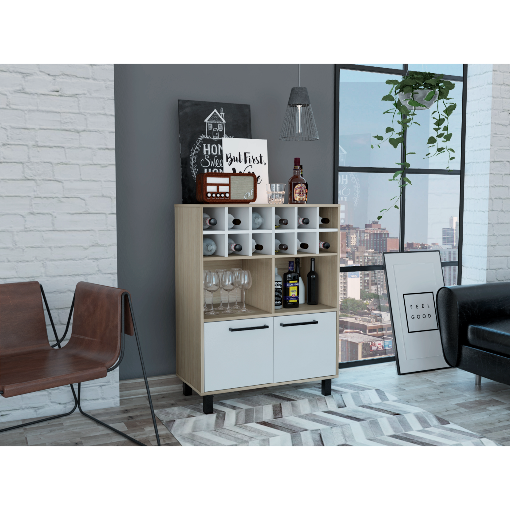 Premium Bar Cabinet with Ample Storage