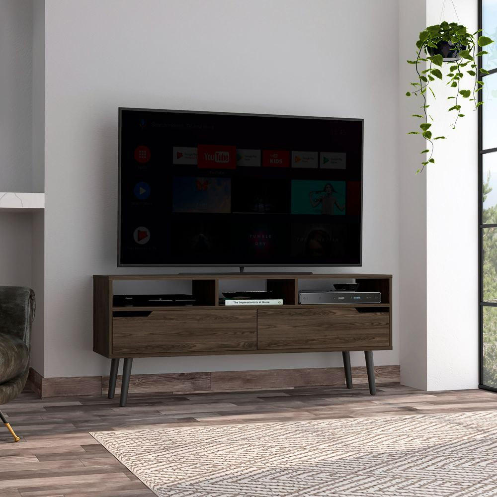 Modern TV Stand with Ample Storage