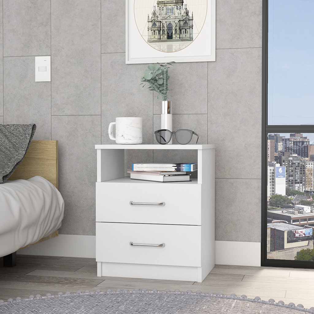 Modern Nightstand with Storage