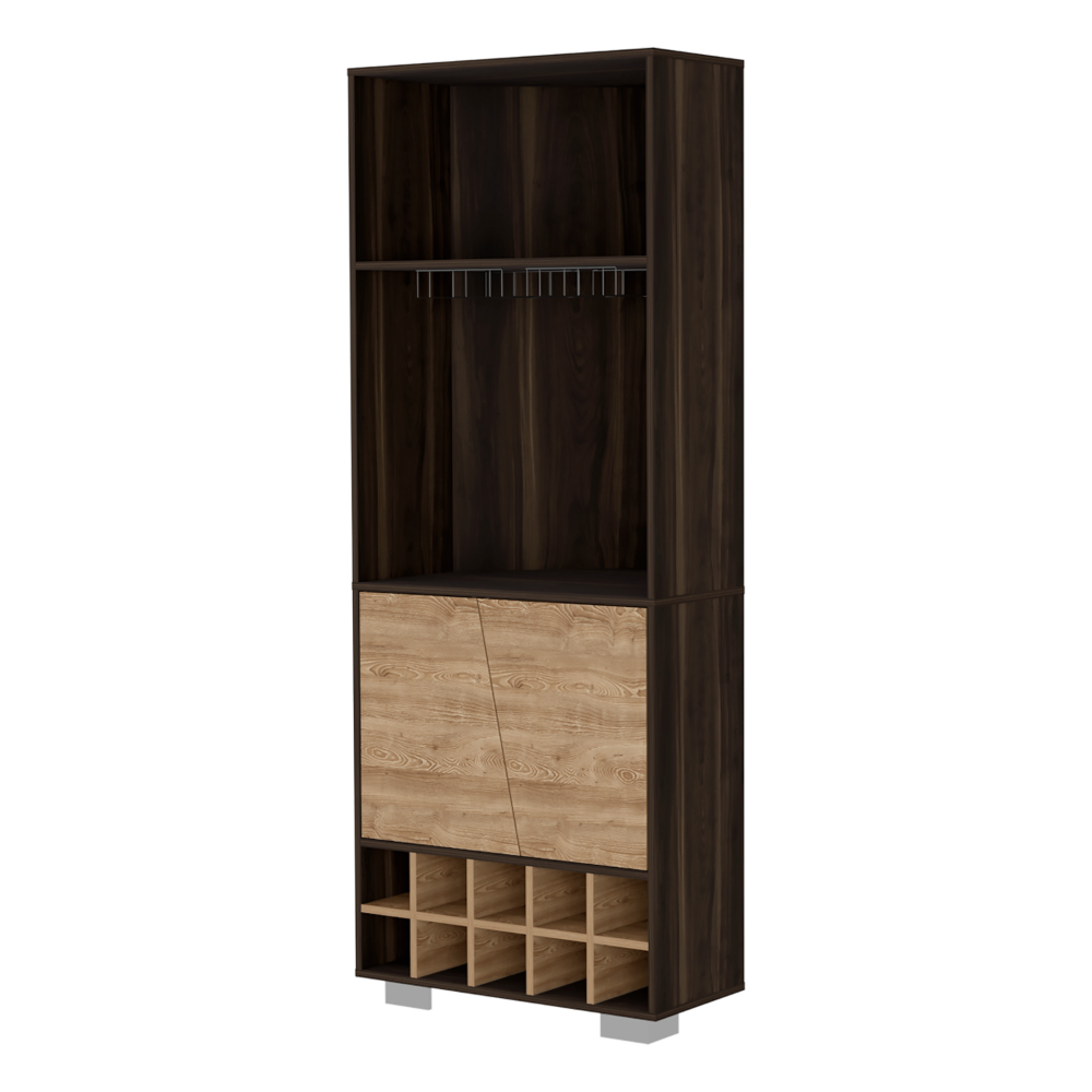 Modern Home Bar Cabinet with Wine Storage