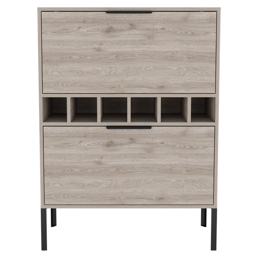 Modern Bar Cabinet with Wine Storage