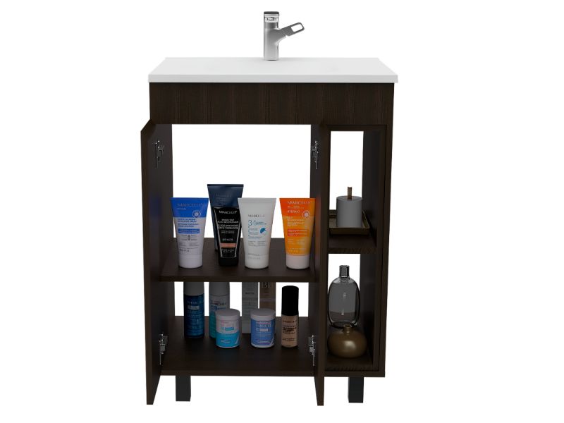 Classic Compact Bathroom Vanity Cabinet