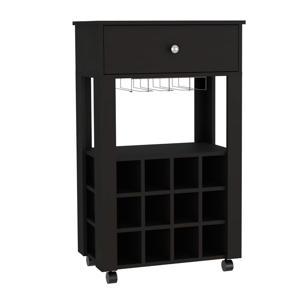 Modern Wine Storage Bar Cart