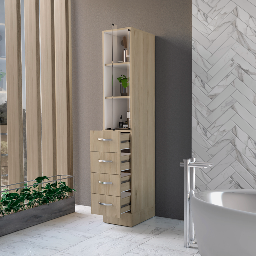 Classic Linen Storage Cabinet